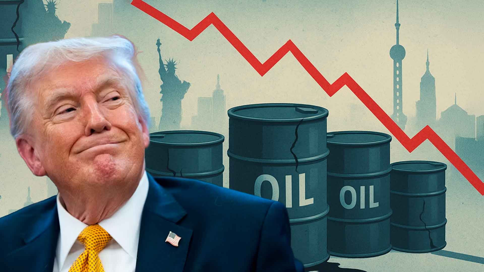 Trump scuote il greggio digitale e brucia milioni nel mercato crypto