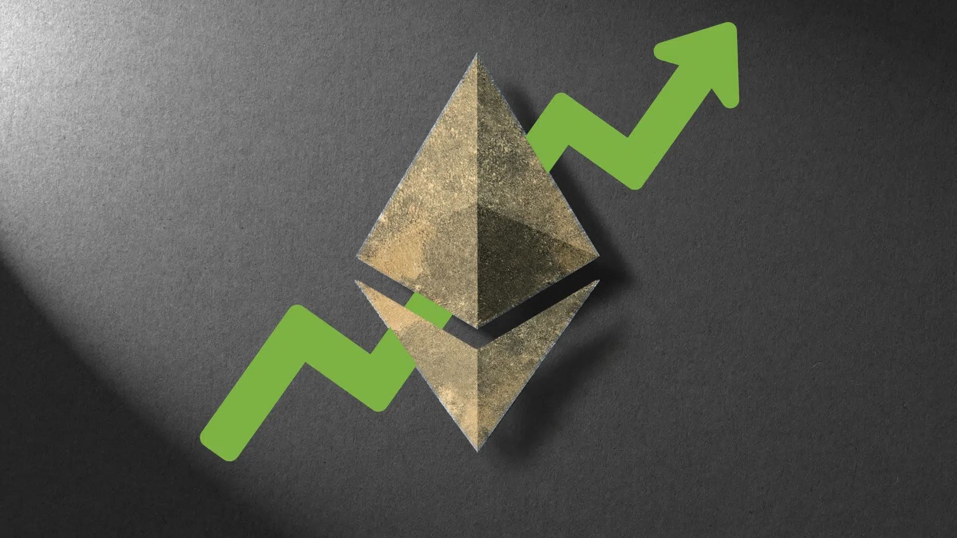 Ethereum segna un record storico ma il prezzo di ETH resta ancora in ritardo
