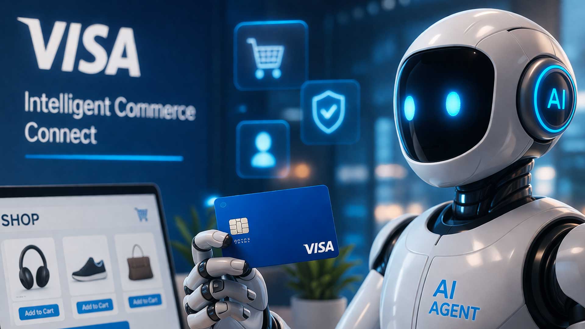 Visa prepara banche e partner globali al commercio guidato dagli agenti IA