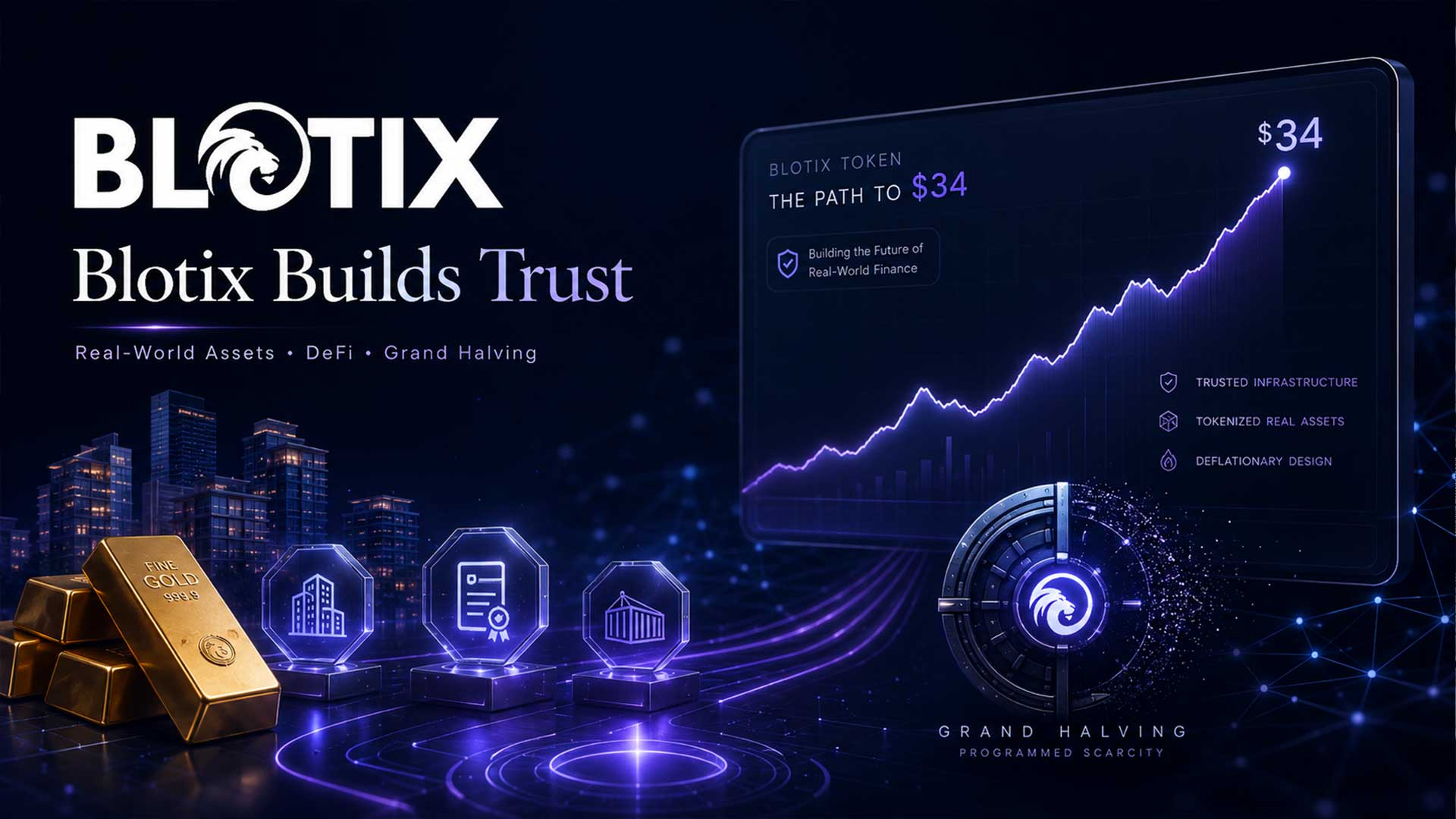 Blotix costruisce la sua forza su scarsità programmata, DeFi e fiducia del mercato
