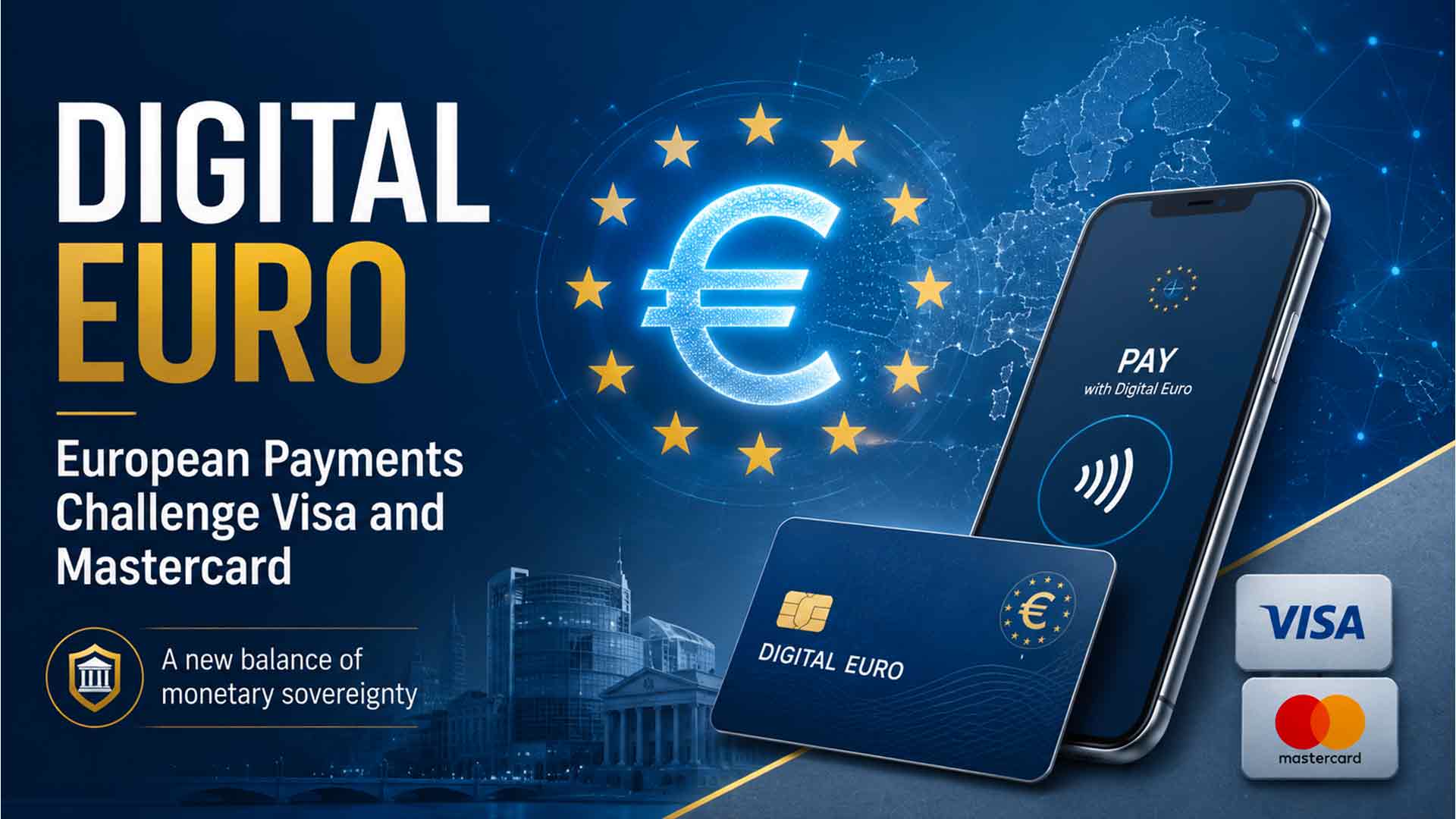 Euro digitale pagamenti europei e sfida a Visa e Mastercard nel nuovo equilibrio della sovranità monetaria