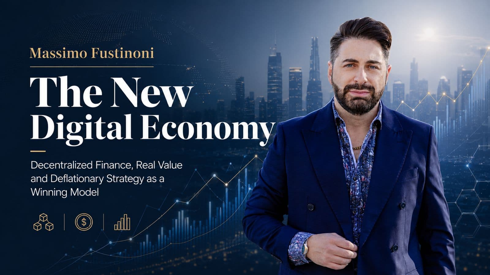 Massimo Fustinoni racconta la finanza digitale tra tokenizzazione, scarsità intelligente e valore reale