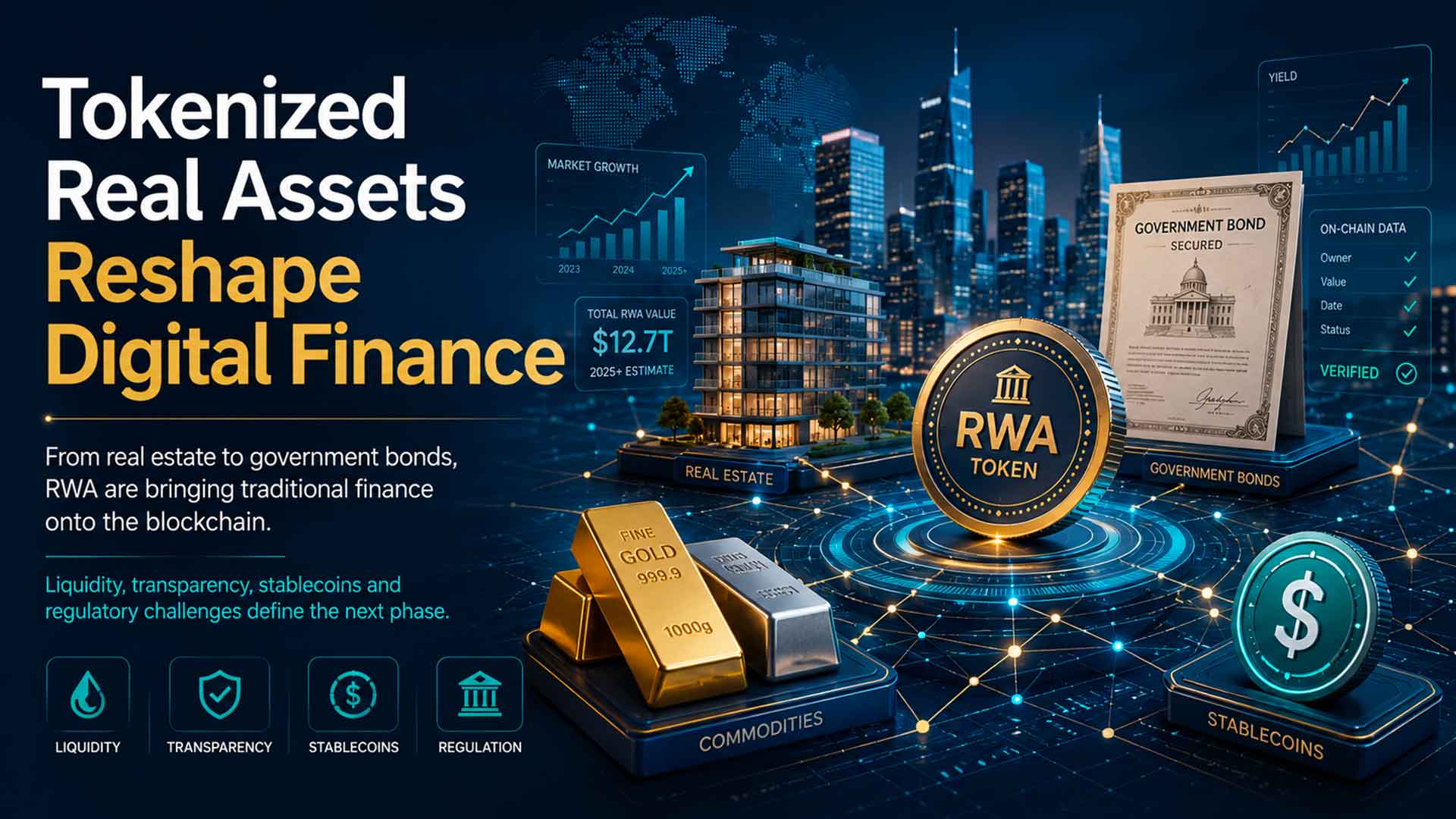 Dagli immobili ai titoli di Stato la nuova corsa agli asset reali tokenizzati cambia la finanza digitale
