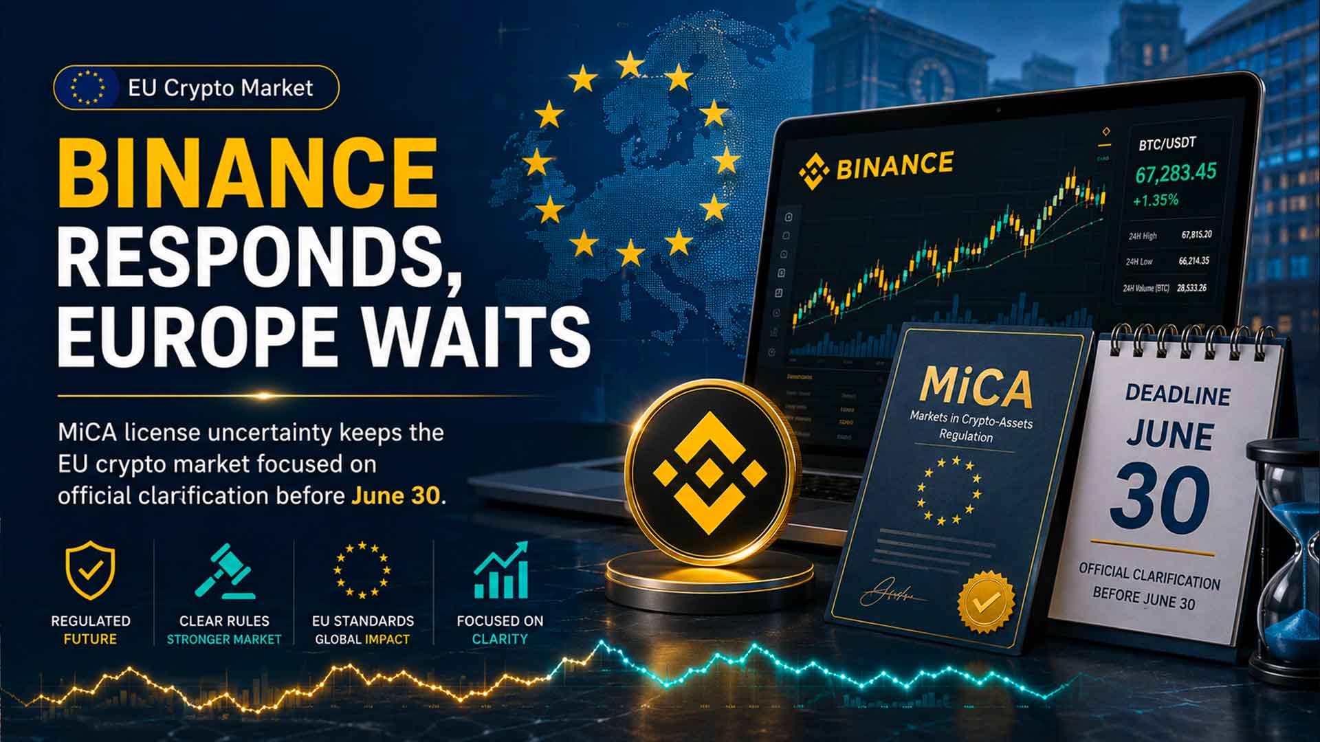 Binance risponde alle indiscrezioni sulla licenza MiCA mentre l’Europa ridisegna le regole del mercato crypto