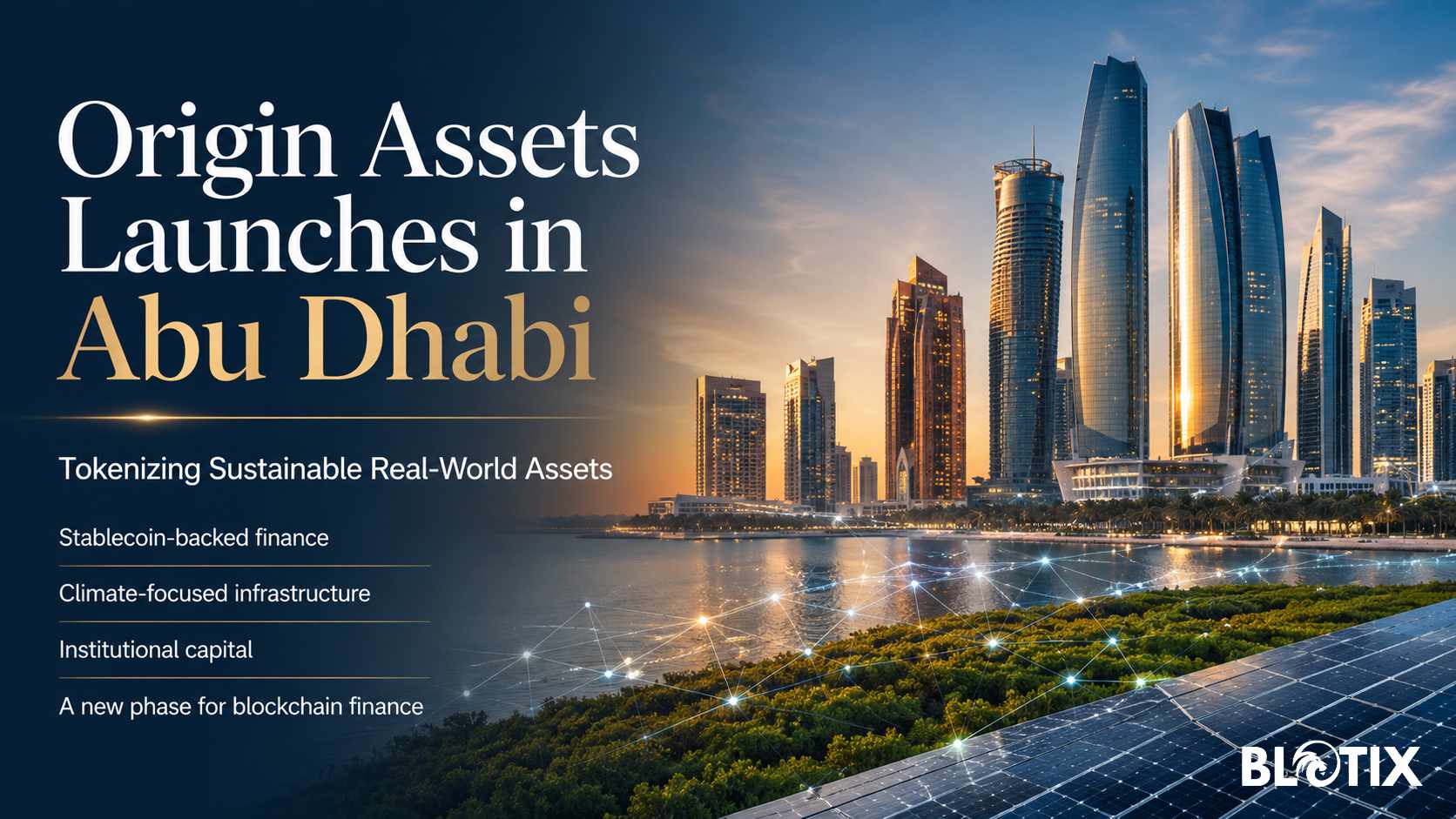 Origin Assets lancia la nuova sfida degli RWA tra stablecoin, clima e finanza digitale