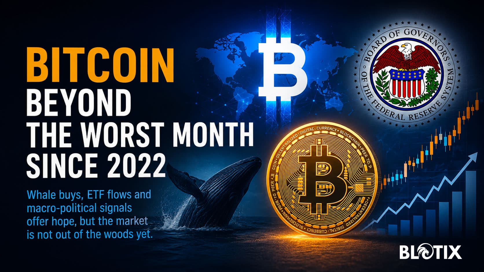 Bitcoin prova a ripartire mentre le whale accumulano dopo il peggior mese dal 2022