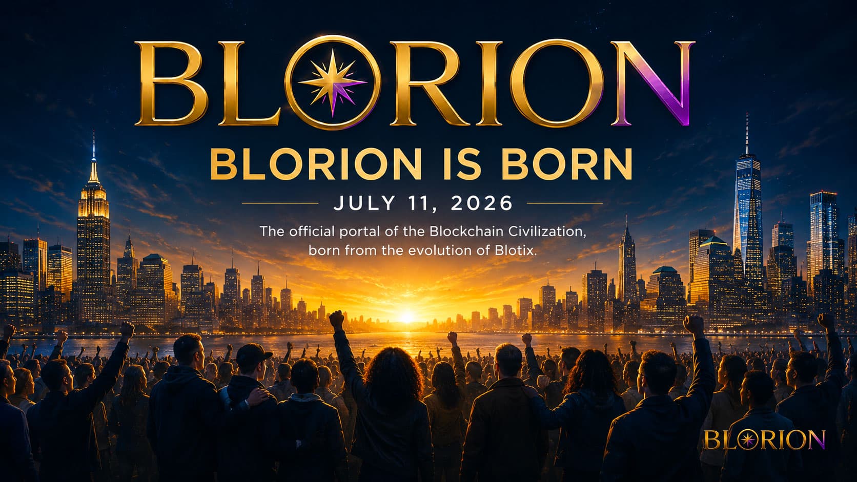 Nasce Blorion.io il portale che trasforma Blotix nella prima Civiltà Blockchain