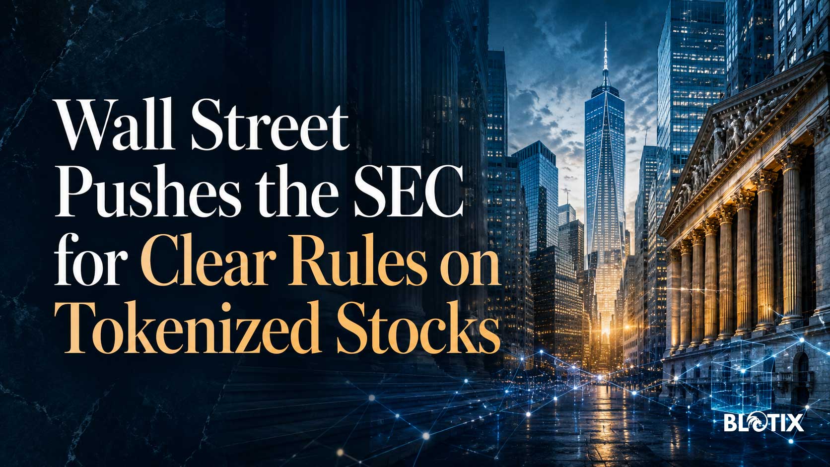 Wall Street chiede alla SEC regole più severe per proteggere il mercato delle azioni tokenizzate